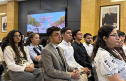 BDU-da "Heydər Əliyev mühazirələri” layihəsinin növbəti qonağı YAP Veteranlar Şurasının üzvü Dilarə Seyidzadə olub