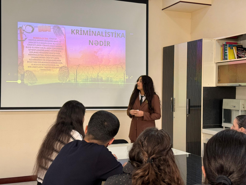 Bakı Dövlət Universitetində “Kriminalistika: Kimyanın pəncərəsindən” adlı elmi seminar keçirilib