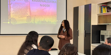 Bakı Dövlət Universitetində “Kriminalistika: Kimyanın pəncərəsindən” adlı elmi seminar keçirilib