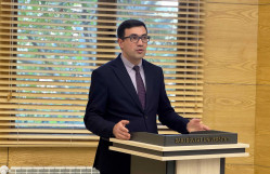 BDU-da “Qərbi Azərbaycanın Gənc Səfirləri” layihəsi çərçivəsində millət vəkili Rizvan Nəbiyevlə görüş