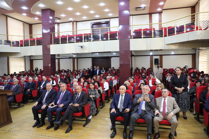 BDU-da professor Səfyar Musayevin 90 illik yubileyinə həsr olunmuş Respublika elmi konfransı keçirilib