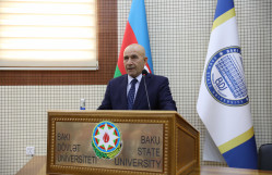 BDU-da professor Səfyar Musayevin 90 illik yubileyinə həsr olunmuş Respublika elmi konfransı keçirilib