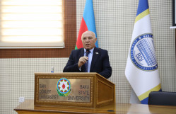 BDU-da professor Səfyar Musayevin 90 illik yubileyinə həsr olunmuş Respublika elmi konfransı keçirilib