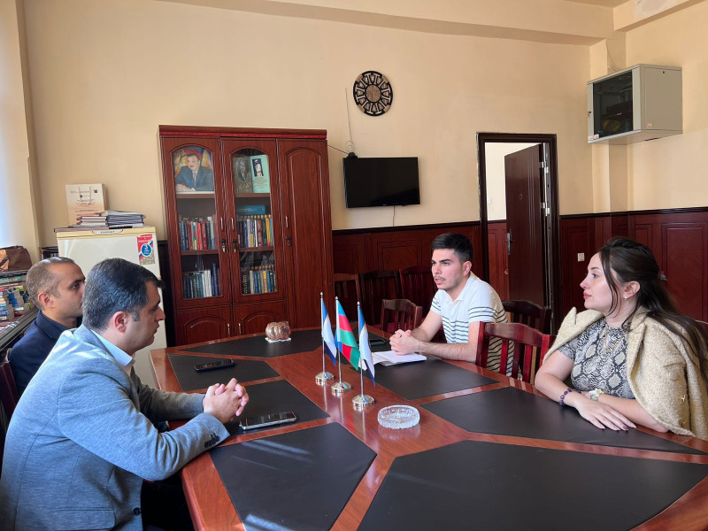 Fərqanə Dövlət Universitetinin əməkdaşı BDU-nun Filologiya fakültəsinin qonağı olub