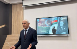 Coğrafiya fakültəsində "18 Oktyabr- Müstəqilliyin bərpası" mövzusunda seminar-tədbir keçirilib