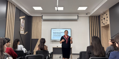 Coğrafiya müəllimliyi ixtisasında təhsil alan tələbələrin iştirakı ilə “İxtisasını tanı və gələcəyini qur” adlı tədbir-seminar keçirilib