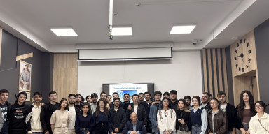 Turizm işinin təşkili ixtisasında təhsil alan tələbələrin iştirakı ilə “İxtisasını tanı və gələcəyini qur” adlı tədbir-seminar keçirilib