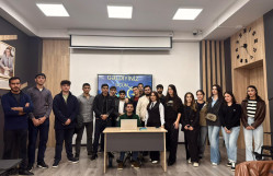 Geomatika və geodeziya mühəndisliyi ixtisasında təhsil alan tələbələrin iştirakı ilə “İxtisasını tanı və gələcəyini qur” adlı tədbir-seminar keçirilib
