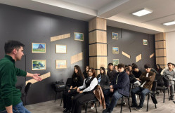 Geomatika və geodeziya mühəndisliyi ixtisasında təhsil alan tələbələrin iştirakı ilə “İxtisasını tanı və gələcəyini qur” adlı tədbir-seminar keçirilib