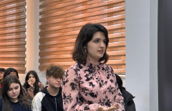 Geomatika və geodeziya mühəndisliyi ixtisasında təhsil alan tələbələrin iştirakı ilə “İxtisasını tanı və gələcəyini qur” adlı tədbir-seminar keçirilib