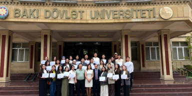 Kazakh Master's Students Complete Research Internship at BSU