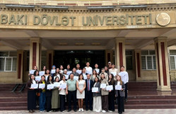 Kazakh Master's Students Complete Research Internship at BSU