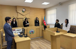 BDU könüllüləri tərəfindən Mülki Məhkəmə Simulyasiyasının apellyasiya mərhələsi keçirilib