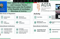 Biologiya fakültəsinin dekanı beynəlxalq elmi platformada Azərbaycan qida təhlükəsizliyi sahəsini təqdim edib