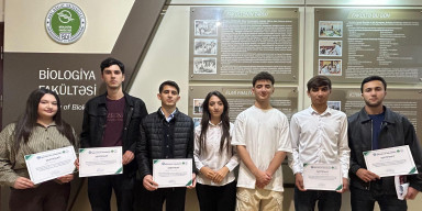 Biologiya fakültəsində “Pentagon” intellektual oyunu keçirilib