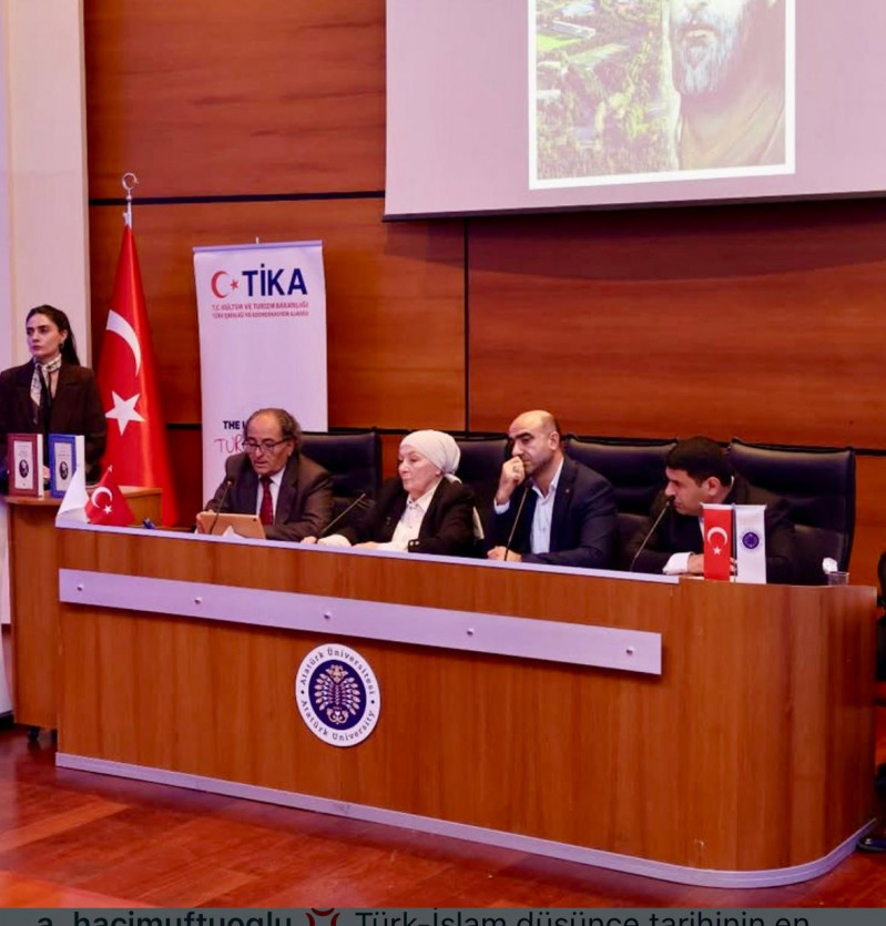 BDU-nun dosenti Ərzurumda Nizami Gəncəviyə həsr olunmuş beynəlxalq konfransda çıxış edib