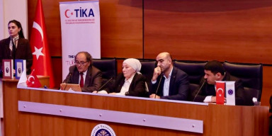 BDU-nun dosenti Ərzurumda Nizami Gəncəviyə həsr olunmuş beynəlxalq konfransda çıxış edib