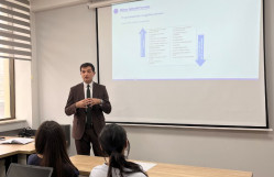 National Observatory Representative Delivers Lecture at BSU