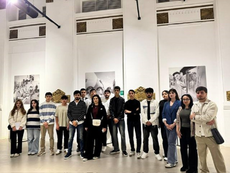 Tələbələrimiz  “Azərbaycan Dəmir Yolu Muzeyi”ndə