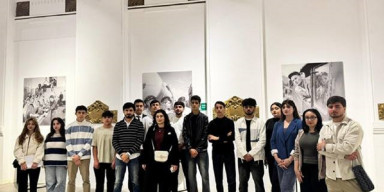 Tələbələrimiz  “Azərbaycan Dəmir Yolu Muzeyi”ndə