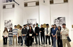 Tələbələrimiz  “Azərbaycan Dəmir Yolu Muzeyi”ndə