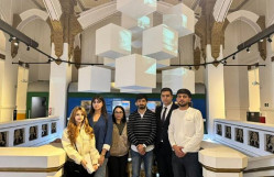 Tələbələrimiz  “Azərbaycan Dəmir Yolu Muzeyi”ndə