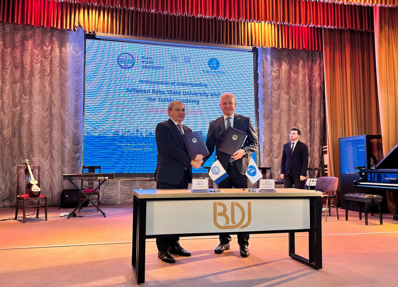 BSU and the International Turkic Academy Sign Memorandum of Understanding