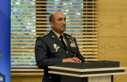 BDU-da "Heydər Əliyev mühazirələri"nin növbəti qonağı Vətən Müharibəsi Qəhrəmanı Nizami Mövlanov olub