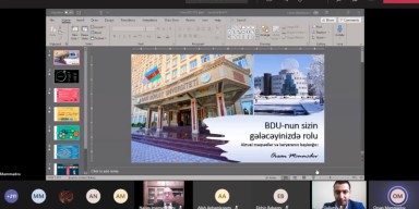 BDU-da müəllim-tələbə-məzun münasibətlərinin onlayn formatı