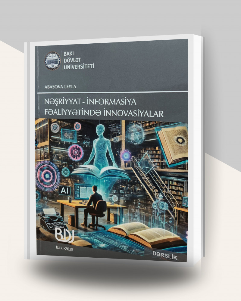 ƏMƏKDAŞIMIZIN DƏRSLİYİ NƏŞR OLUNUB