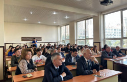 Türkiyəli mütəxəssisin fakültədə ustad dərsi