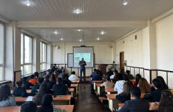 Türkiyəli mütəxəssisin fakültədə ustad dərsi