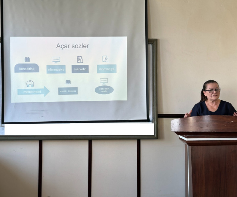 Konsaltinq xidmətlərinin tətbiqinə dair elmi seminar