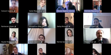 MDBMİ-nin professoru ustad dərsi keçib