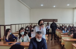 Dünya Türk Yazarlar Birliyinin üzvləri ilə görüş