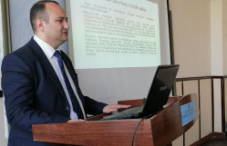 İlahiyyat İnstitutunun rektoru ustad dərsi keçib