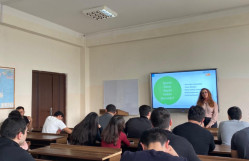Bakı Dövlət Universitetinin Karyera və məzunlarla iş Mərkəzinin əməkdaşları tərəfindən 4-cü kurs tələbələri ilə görüş keçirilmişdir.