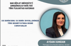 “XIX əsrin sonu XX əsrin əvvəllərində Türk ədəbiyyatında ədəbi cərəyanlar”