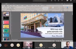 BDU-da müəllim-tələbə-məzun münasibətlərinin onlayn formatı