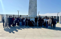 BDU-nun Kimya fakültəsinin tələbələri Hərbi Memorial Məzarlığı ziyarət ediblər
