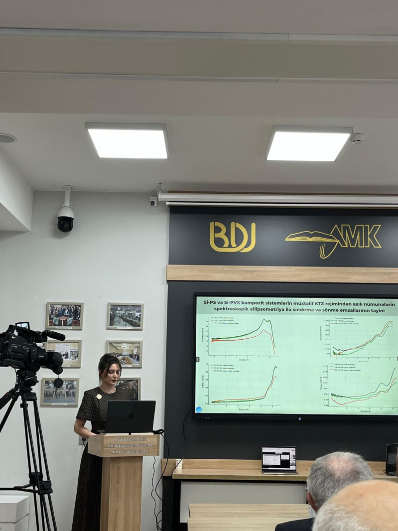 Fizika fakültəsinin doktorantı dissertasiya müdafiə edib
