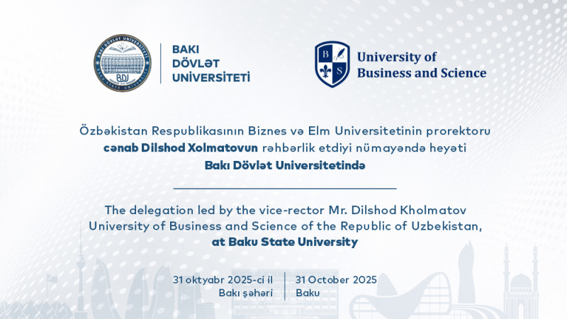 Delegation from the University of Business and Science of Uzbekistan Visits BSU