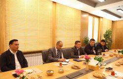 Delegation from the University of Business and Science of Uzbekistan Visits BSU