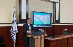 BDU-da Hüquq fakültəsinin məzunu olan Vətən müharibəsi iştirakçıları ilə görüş