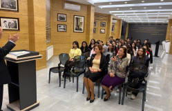 BDU-da “Ulu Öndər xatirələrdə” layihəsinin növbəti qonağı professor İzzət Rüstəmov olub