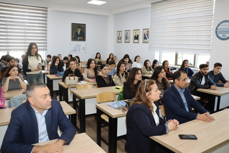 Audiovizual Şura BDU tələbələri üçün növbəti seminar təşkil edib