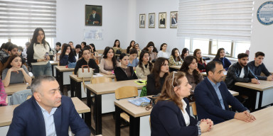 Audiovizual Şura BDU tələbələri üçün növbəti seminar təşkil edib