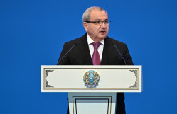 BSU Rector Speaks at International Forum "Kazakhstan – Territory of Academic Knowledge"