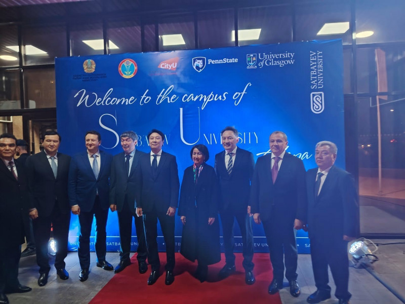 BSU Rector Attends Opening of Satpayev University Branch in Astana