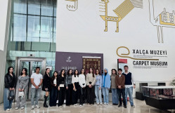 Azərbaycan Milli Xalça Muzeyinə ekskursiya təşkil olunub